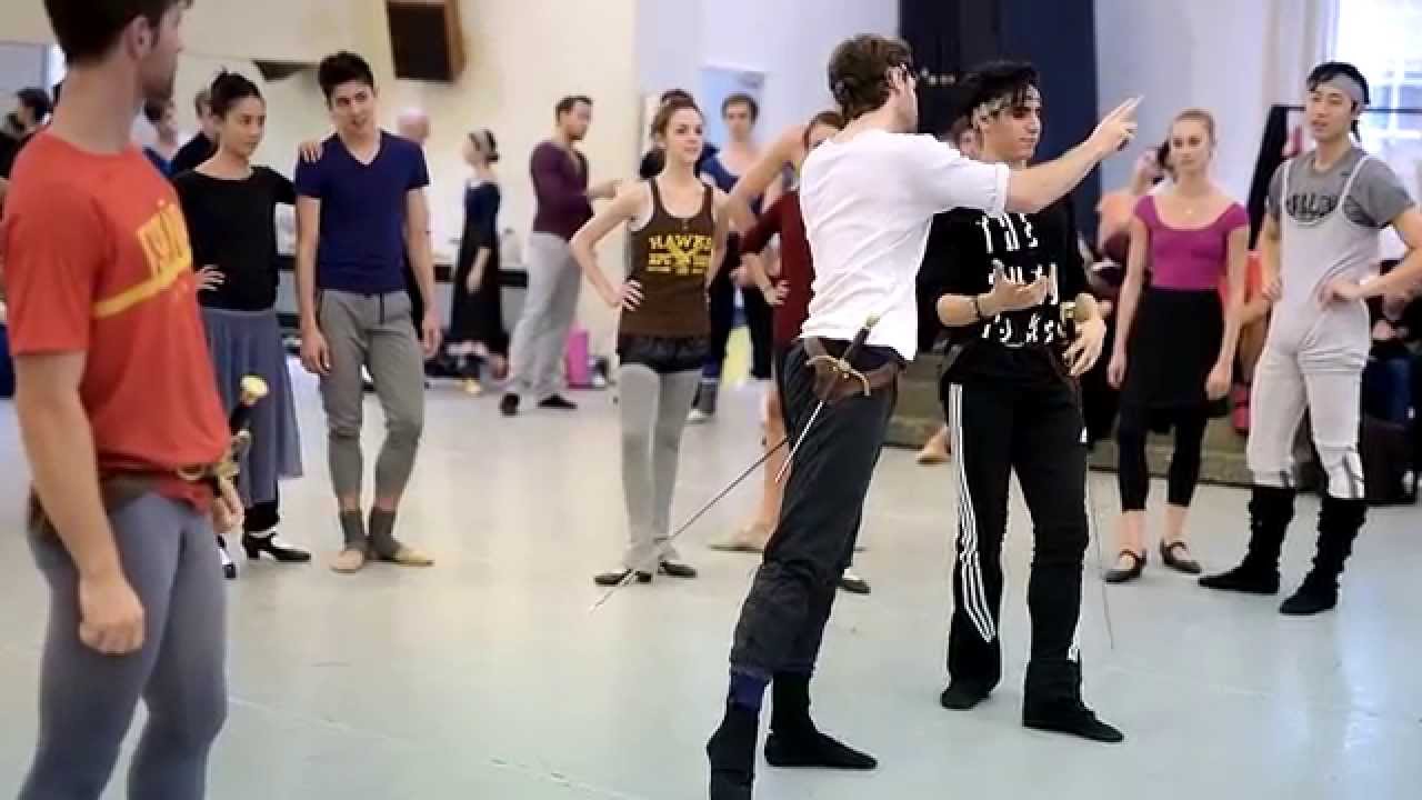 Nureyev's Romeo & Juliet - In Rehearsals