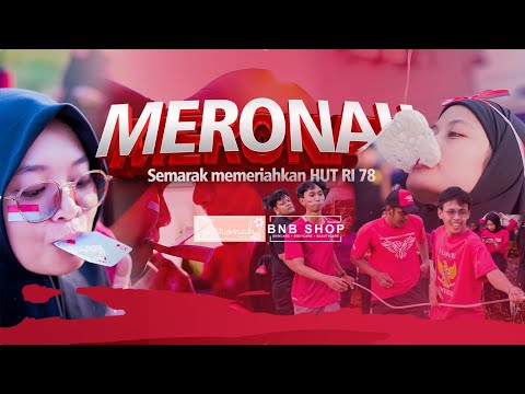 DIRGAHAYU RI ke-78. Versi Meronah Bnb Shop Indonesia #merdeka #hutri78