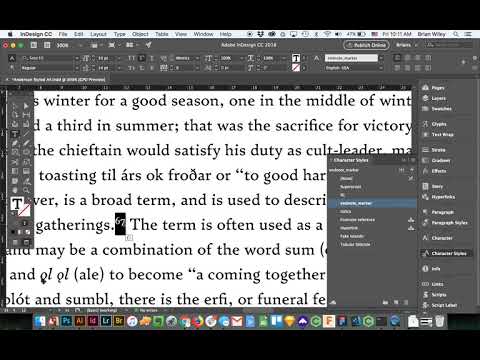 Superscript Endnote Changing fake superscript endnote markers for OpenType versions via ...