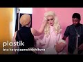 Katya zamolodchikova behind the scenes of plastik magazines cover shoot