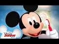 Brush to the beat  music  learn to brush your teeth  mickey mornings  disney junior