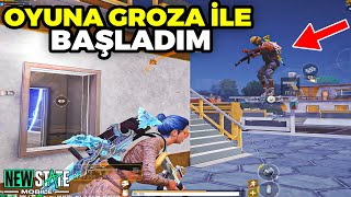 Oyuna EN GÜÇLÜ Silah İle Başlamak EFSANEYMİŞ !! | Canavar GROZA Gameplay | NEW STATE MOBİLE