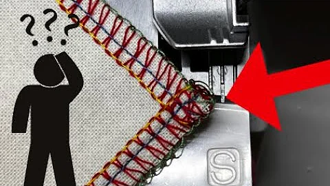 Overlock a Corner - EASY OVERLOCKER TRICKS YOU MUS...