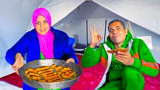 حلويات فرحة الهدنة وقف الحر،ب في غزة