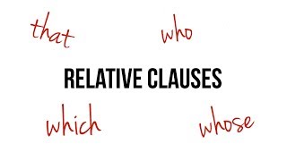 English Relative Clauses