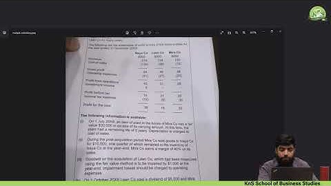 Consolidation (Multiple Subsidiary) -- English by M. Junaid Khalid
