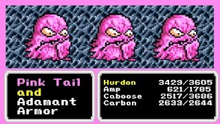PINK TAIL & ADAMANT ARMOR | FINAL FANTASY 2 SNES(US)