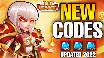 3 NEW IDLE HEROES REDEEM REDEEM CODES 2022 - IDLE HEROES CODES 2022 JUNE || IDLE HEROES