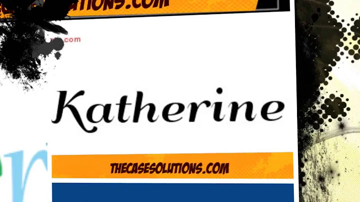 Katherine Schuler at Boxes  Bins, Inc. Case Soluti...