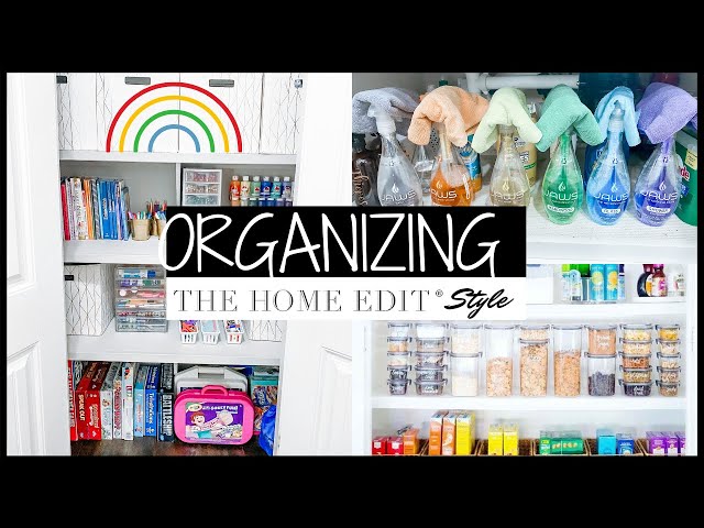 Organize With Me // The Home Edit's Walmart Collection // How to Organize  an Apartment for Under $50 