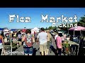 Flea market picking and walkthrough 2018 wagon wheel  mustang