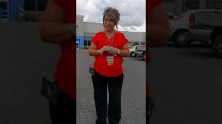 Refusing to hand over my receipt at Walmart