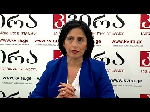 \"ახალი მემარჯვენეების\" წევრის მანანა ნაჭყებიას პრესკონფერენცია