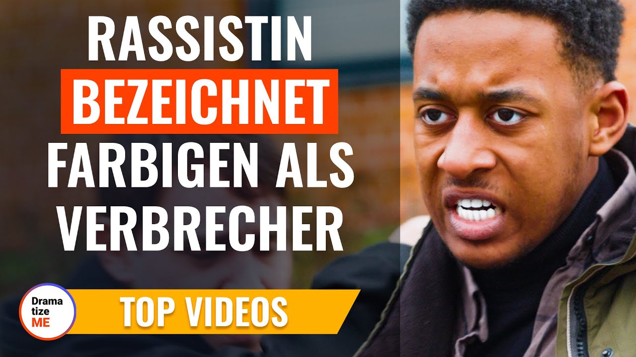 Rassistin beschuldigt Farbigen eines Verbrechens | @DramatizeMeDeutsch