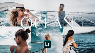 OCEAN PRESETS | Lightroom mobile presets | 2020 edition | easy mobile photo editing screenshot 2