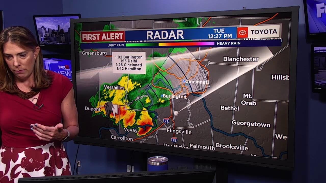We're tracking Beryl and severe storm chances right now on 19 at noon!