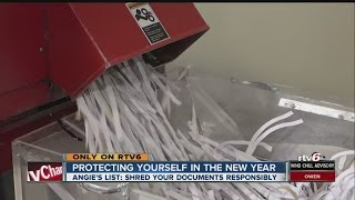 Angie's List: How to shred responsibly