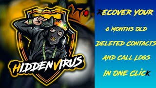 Recover 6 months old deleted Contacts and Call logs details in 2 min | #2020 Tech Tips and Tricks... screenshot 4
