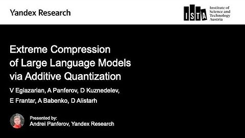 [ICML24] AQLM: Extreme Compression of Large Language Models via Additive Quantization