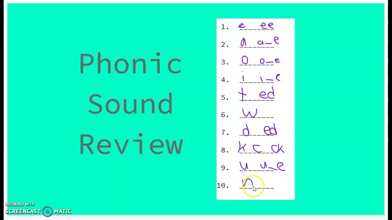 Saxon Phonics Lesson 46 Youtube