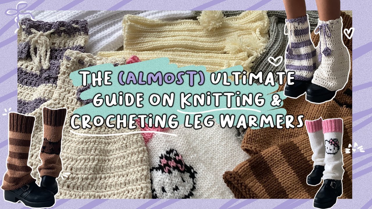 How to Loom Knit Leg Warmers 