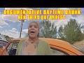 Argumentative Daytime Drunk is Arrested for her 3rd DUI After Found Passed Out Behind the Wheel