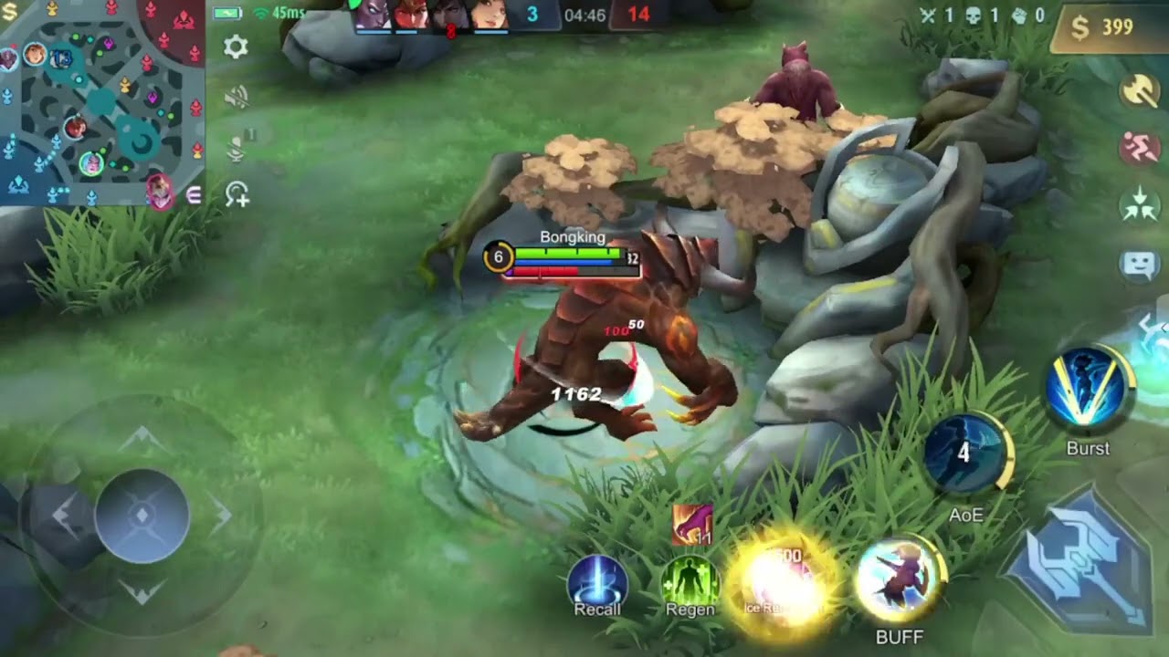 MLBB Full Gameplay on IPhone 7 Plus - mobile legends bang bang gameplay on iphone | MLBB Solo Games