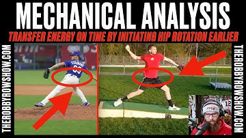 Transfer Energy On Time By Initiating Hip Rotation Earlier Feat. Josh Staumont | MECHANICAL ANALYSIS