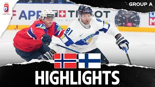 : Highlights | Norway vs. Finland | 2024 #MensWorlds