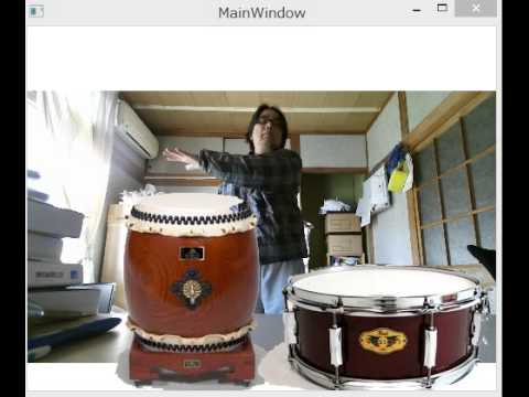 Kinect v2で実現する打楽器のバーチャル演奏
