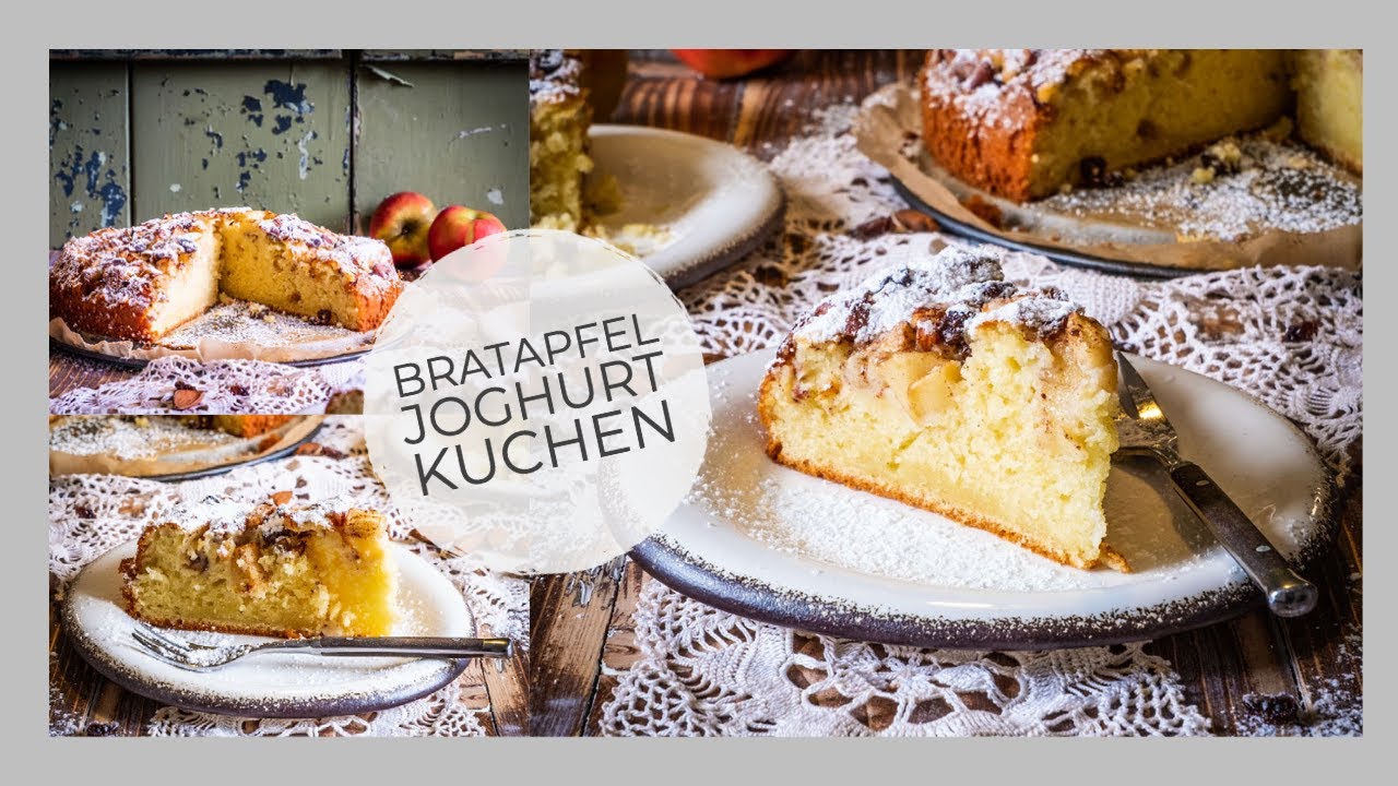Bratapfel Joghurt Kuchen Saftiger Adventskuchen Schneller Zu 