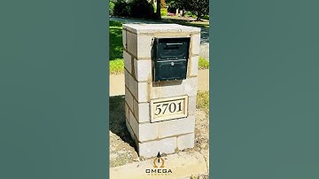 Stucco Mailbox Makeover: Omega Masonry