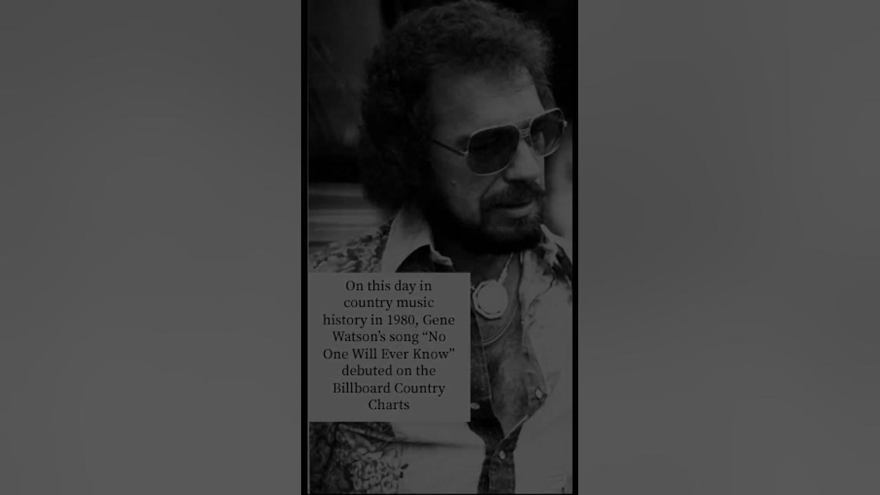On this day in country music history in 1980 Gene Watson hit the charts #countrymusic #80smusic On this day in country music history in 1980 Gene Watson hit the charts #countrymusic #80smusic