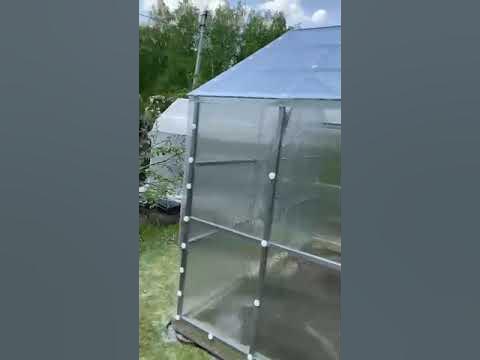 Теплица Дачник - YouTube