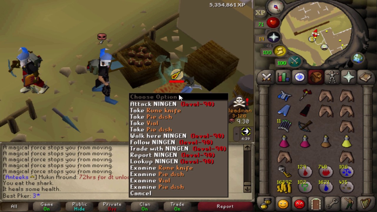 Deadman Mode Season 6 Pking