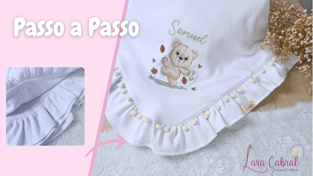 Passo a Passo Manta Malha Suedine