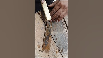 Rusty Knife Restoration Into Brand New Look 🔥 Satisfying Work #shorts