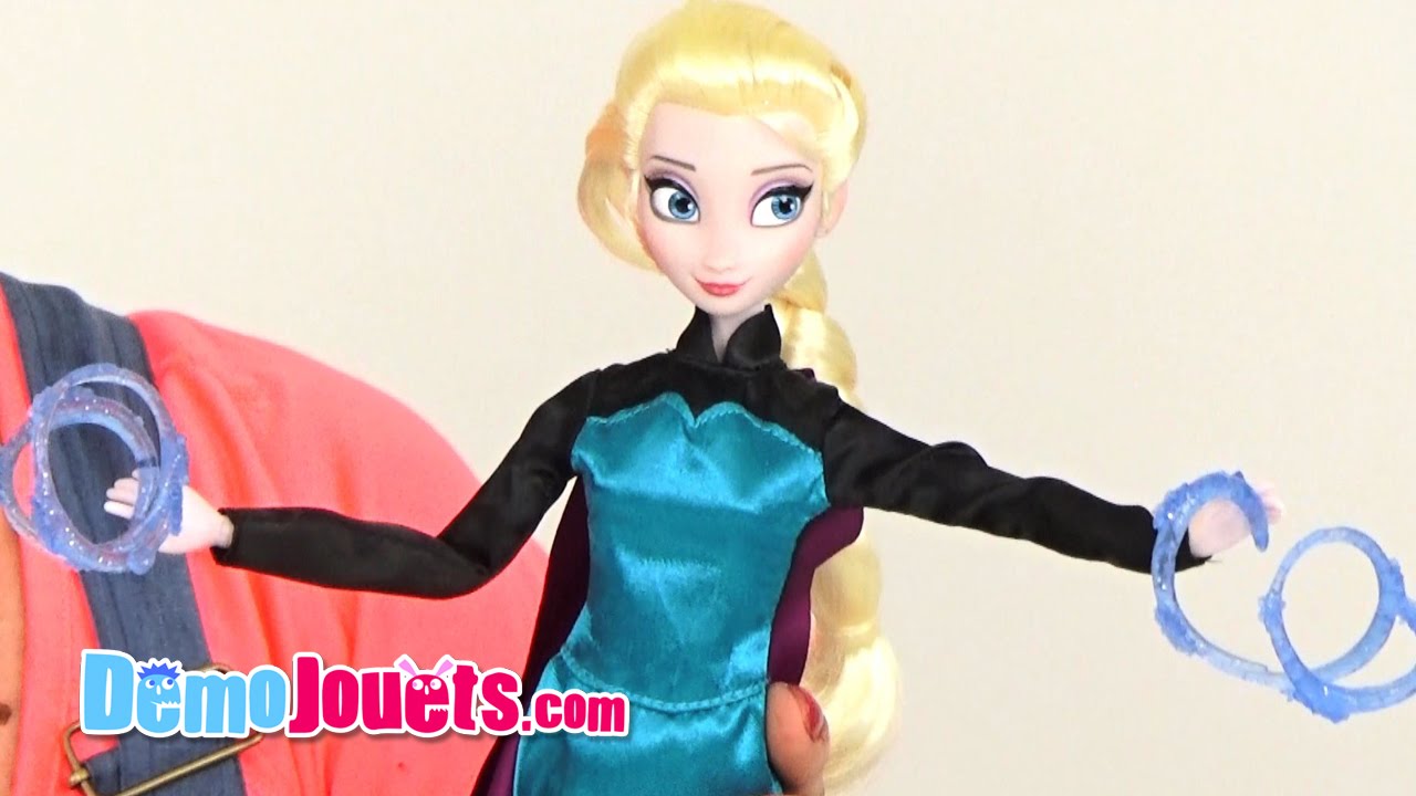 JOUET] La Reine des Neiges Disney Elsa Poupée chantante Disney - Démo  Jouets 