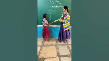 Easytrick for Coordinating Conjunctions by my student Srinithya#shortsviral #govtschool#easy#english