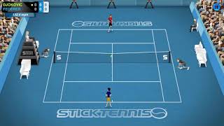 Stick Tennis: How to do a Passing Shot screenshot 1