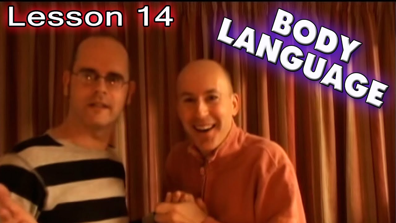 Learn English - Body Language - English lesson about body language - Speak English with Duncan