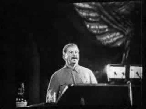 Выступление Сталина 1937 год (Stalin speech, 1937)
