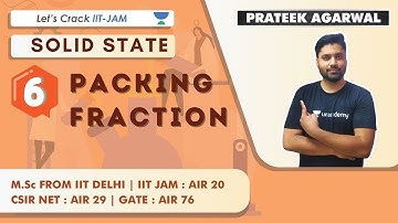 Packing Fraction | Solid State | Target IIT-JAM 2021 | Prateek Agarwal
