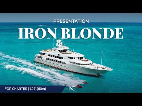 IRON BLONDE | The legendary world-cruiser 197' (60m) Trinity superyacht | For charter with IYC