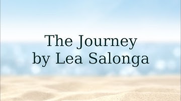 The Journey by Lea Salonga 