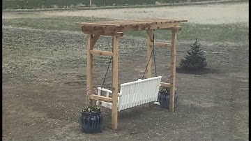 Bench Swing Arbor.  Easy Steps to Build Part 1
