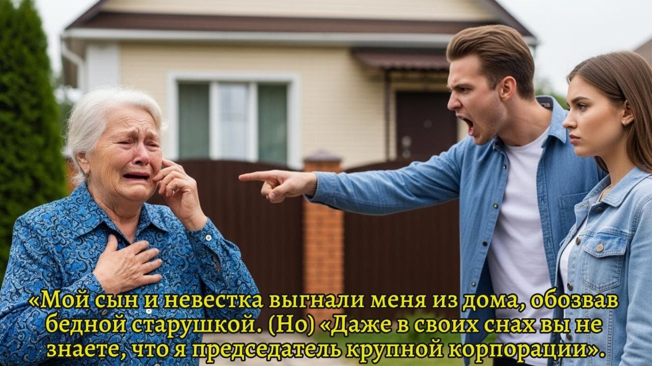 «Убирайся, нищая старуха!» Сын не знал: его мать — глава корпорации.  Поворот сюжета | Аудиокнига
