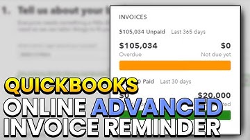 TUTORIAL | QuickBooks Online Advanced - Invoice Reminder Emails