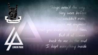 Linkin Park - In The End (Lyrics)