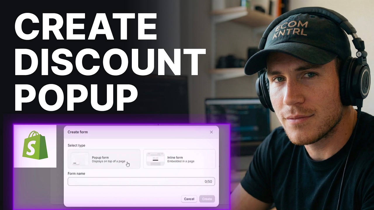 How to Create a Pop-Up Discount on Shopify (2026) | Discount Pop-Up ...